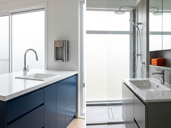 Modern Australian bathroom sink