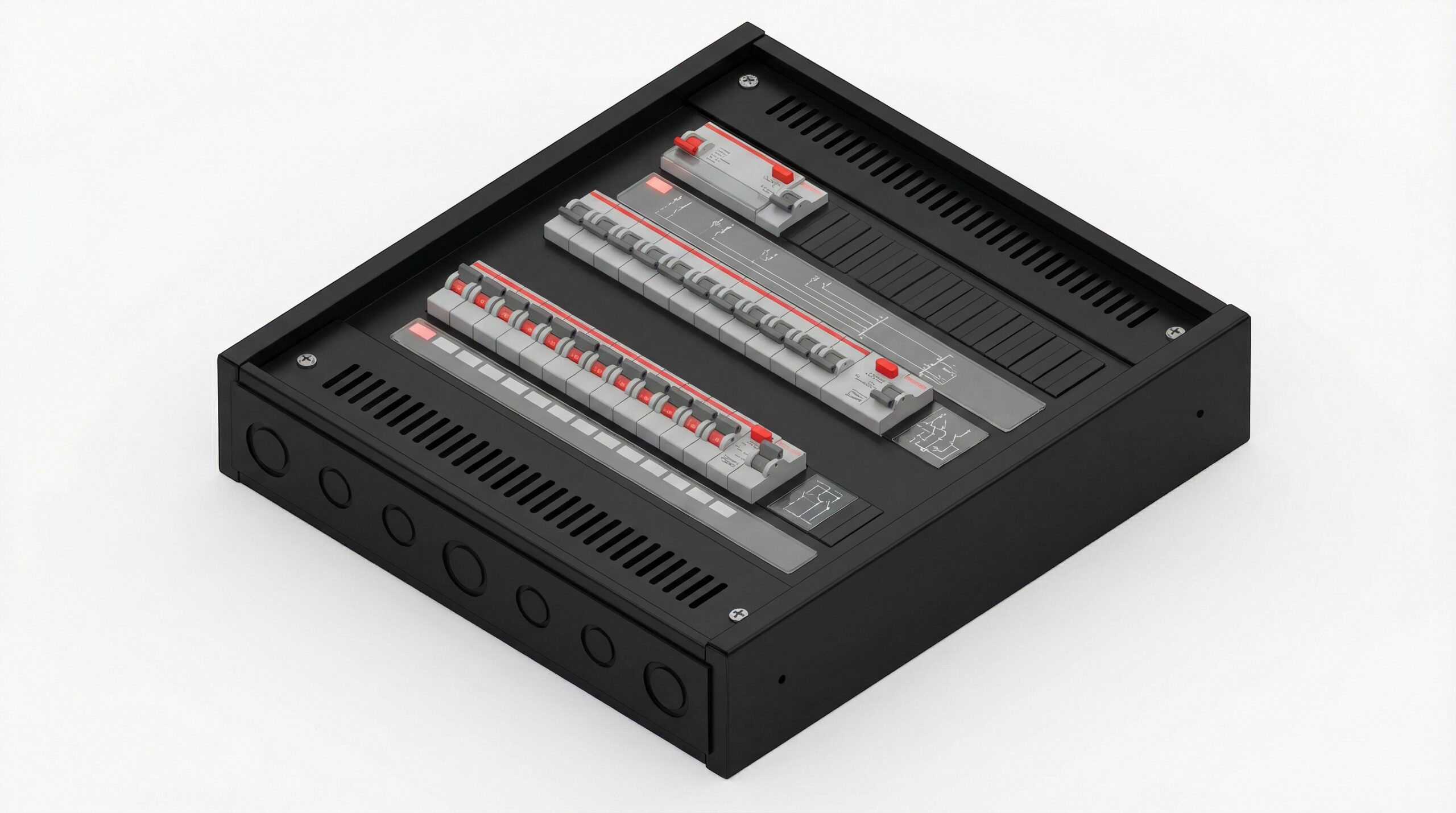 Modern electrical switchboard upgrade NSW showing RCD safety switches and circuit breakers for residential compliance