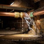 Blocked drain in Sydney — residential outdoor drain area with Australian landscaping