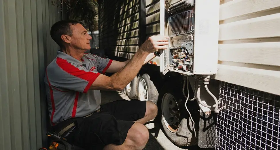 Experienced Sydney plumber delivering fast emergency hot water system repairs to restore reliable hot water