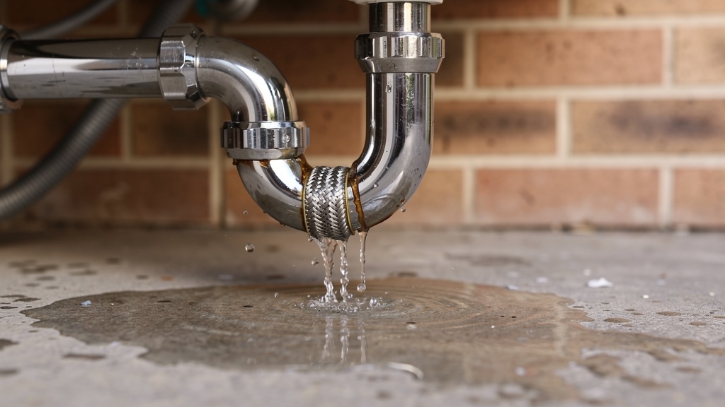 Emergency plumber Sydney — burst pipe repair in Australian suburban home