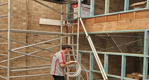 Experienced Sydney electrician upgrading and rewiring residential electrical systems for improved safety and performance