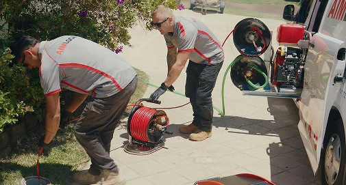 Experienced plumbing specialist carrying out CCTV drain inspections for accurate drainage diagnostics across Sydney
