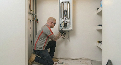 Licensed plumber repairing hot water systems for homes and businesses in Umina Beach